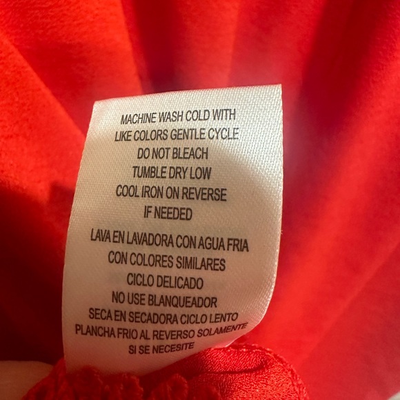 Storybuk Top NWT Red 1XL 3/4 sleeve beautiful detail - Picture 6 of 8